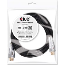 Club 3D HDMI 2.0 4K60Hz UHD Kablo 5m / 16,40ft CAC-2312