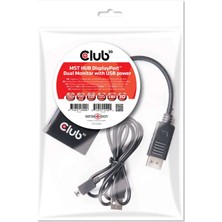 Club 3D Çoklu Nakil Hub Dp Port 1.2 Çift Monitör CSV-6200