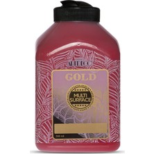Artdeco Gold Multi Surface Saten Akrilik Boya 500ml 228 İstanbul Kırmızısı