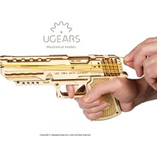 Ugears Ahşap Maket  Wolf-01 Tabanca