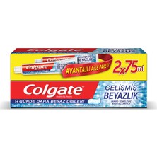 Colgate Gelişmiş Beyazlık Diş Macunu 75 ml x 2 Adet