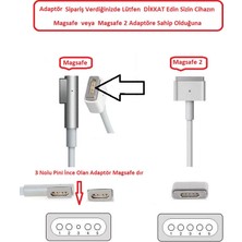 Baftec Apple MacBook Pro Magsafe 16.5V 3.65A Şarj Adaptörü