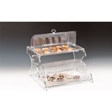 Zicco Fanuslu Teşhir Standı Akrilik Komple Pc Muhafaza Kaplı Küçük 2 Li