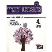 Açı Yayınları 4. Sınıf Temel Dersler Soru Bankası