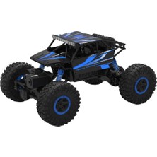 R/C 1:18 Rock Crawler 4x4 WD Uzaktan Kumandalı Araba Buggy Jeep - Mavi