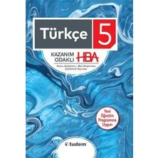 Tudem Yayınları 5. Sınıf Türkçe Kazanım Odaklı HBA