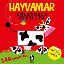 Hayvanlar Eğlenceli Şekiller Set