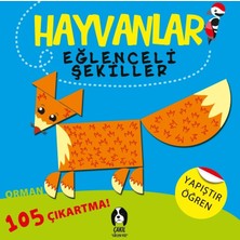 Hayvanlar Eğlenceli Şekiller Set