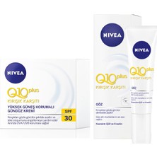 Nivea Q10 Gündüz Kremi Spf30 + Q10 Göz Kremi