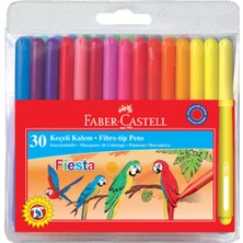 Faber-Castell Fiesta Keçeli Kalem 30 Renk