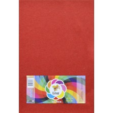 Lino Keçe Kırmızı 10 Lu 50 x 70 cm