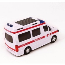 Prestij Oyuncak Oyuncak Ambulans Işıklı Sirenli Kornalı Çarp Dön 11X2Cm