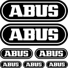 Sticker Master Abus Sponsor Set Sticker Oto Motor Pc Etiket