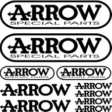 Sticker Master Arrow Sponsor Set Sticker Oto Motor Pc Etiket