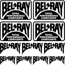 Sticker Master Bel Ray Sponsor Set Sticker Oto Motor Pc Etiket