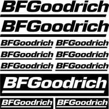 Sticker Master Bf Goodrich Sponsor Set Sticker Oto Motor Pc Etiket
