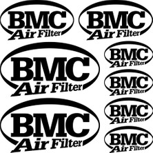 Sticker Master Bmc Sponsor Set Sticker Oto Motor Pc Etiket