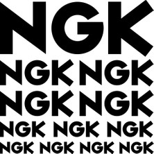 Sticker Master Ngk Sponsor Set Sticker Oto Motor Pc Etiket