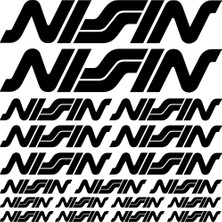 Sticker Master Nissin Sponsor Set Sticker Oto Motor Pc Etiket