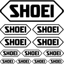 Sticker Master Shoei Sponsor Set Sticker Oto Motor Pc Etiket