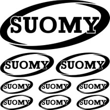 Sticker Master Suomy Sponsor Set Sticker Oto Motor Pc Etiket