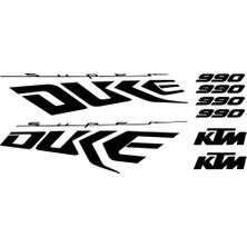 Sticker Master Ktm 990 Duke Sticker Set Oto Motor Pc Etiket