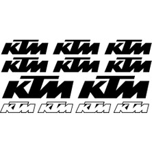 Sticker Master Ktm Sponsor Sticker Set 1 Oto Motor Pc Etiket