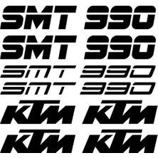Sticker Master Ktm 990 Smt Sticker Set Oto Motor Pc Etiket