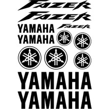 Sticker Master Yamaha Fazer Sticker Set Oto Motor Pc Etiket
