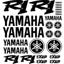 Sticker Master Yamaha R1 Sticker Set 2 Oto Motor Pc Etiket