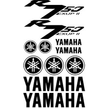 Sticker Master Yamaha R750 Sticker Set Oto Motor Pc Etiket