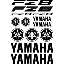 Sticker Master Yamaha FZ8 Sticker Set Oto Motor Pc Etiket