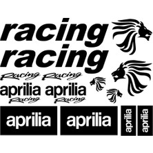 Sticker Master Aprilia Racing Sticker Set Oto Motor Pc Etiket