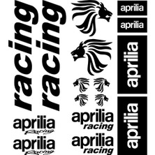 Sticker Master Aprilia Racing Sticker Set 2 Oto Motor Pc Etiket