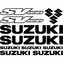Sticker Master Suzuki SV650 Sticker Set Oto Motor Pc Etiket