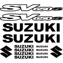 Sticker Master Suzuki SV650 S Sticker Set Oto Motor Pc Etiket
