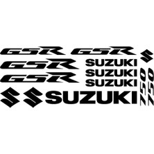 Sticker Master Suzuki Gsr 750 Sticker Set 1 Oto Motor Pc Etiket