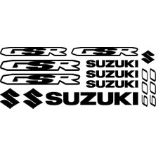 Sticker Master Suzuki Gsr 600 Sticker Set 1 Oto Motor Pc Etiket
