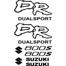 Sticker Master Suzuki DR 800 Sticker Set Oto Motor Pc Etiket