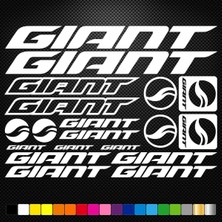 Sticker Master Giant Bisiklet Sticker Set Etiket Oto Motor Pc Etiket
