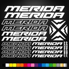 Sticker Master Merida Bisiklet Sticker Set Etiket Oto Motor Pc Etiket
