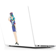 Sticker Master Pokemon Policial Jenny Laptop Sticker Oto Motor Pc Etiket