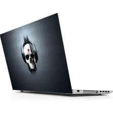 Sticker Master Skull Music Laptop Sticker Oto Motor Pc Etiket