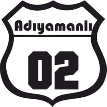 Sticker Master Adıyamanlı 02 Oto Sticker Oto Motor Pc Etiket