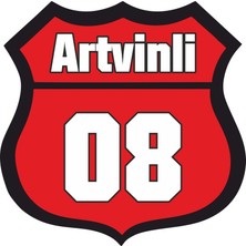 Sticker Master Artvinli 08 Oto Sticker Oto Motor Pc Etiket