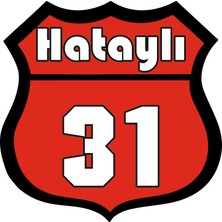Sticker Master Hataylı 31 Oto Sticker Oto Motor Pc Etiket