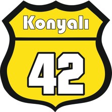 Sticker Master Konyalı 42 Oto Sticker Oto Motor Pc Etiket