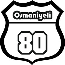 Sticker Master Osmaniyeli 80 Sticker Oto Motor Pc Etiket