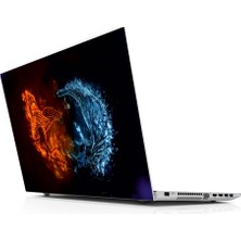 Sticker Master Ateş Ve Su Kuşlar Laptop Sticker Oto Motor Pc Etiket