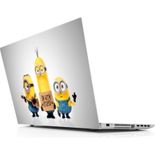 Sticker Master Minions Laptop 3 Sticker Oto Motor Pc Etiket